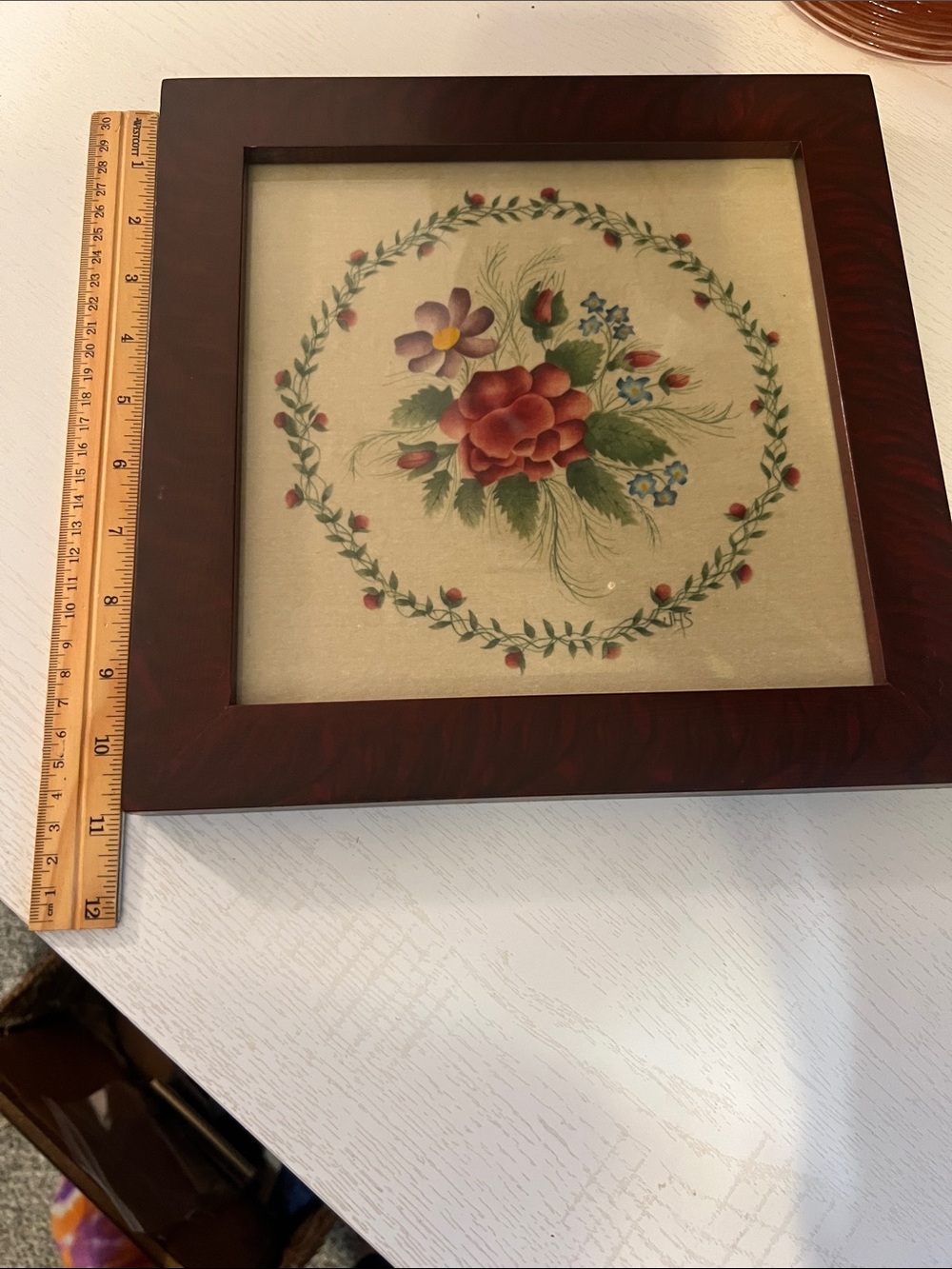 Vintage Theorem Floral Wall Art - Picture 2 of 5